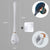 Brosse WC Silicone avec Poignée Ergonomique et Support Mural 8
