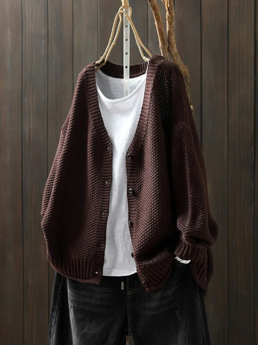 Cardigan Amoria à Col en V 2