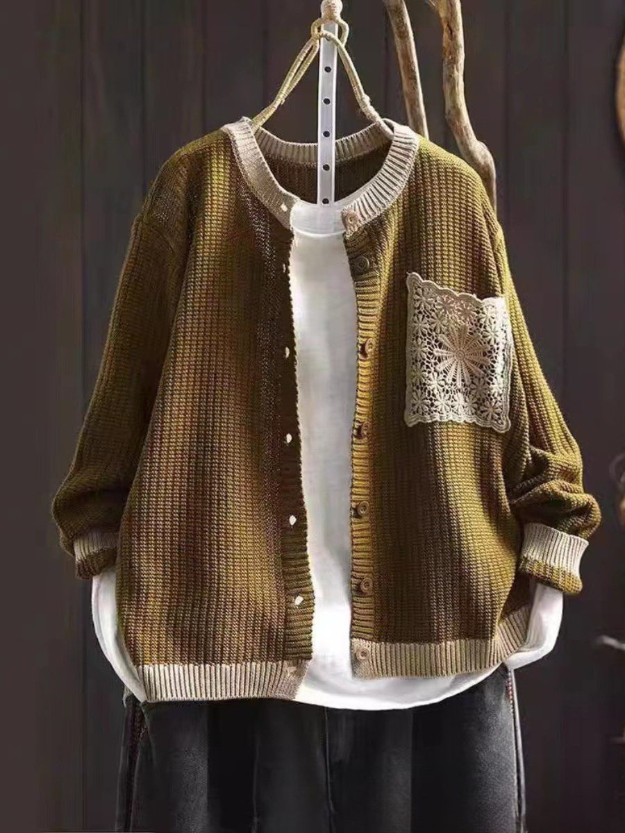 Cardigan Décontracté Femme avec Poche 2