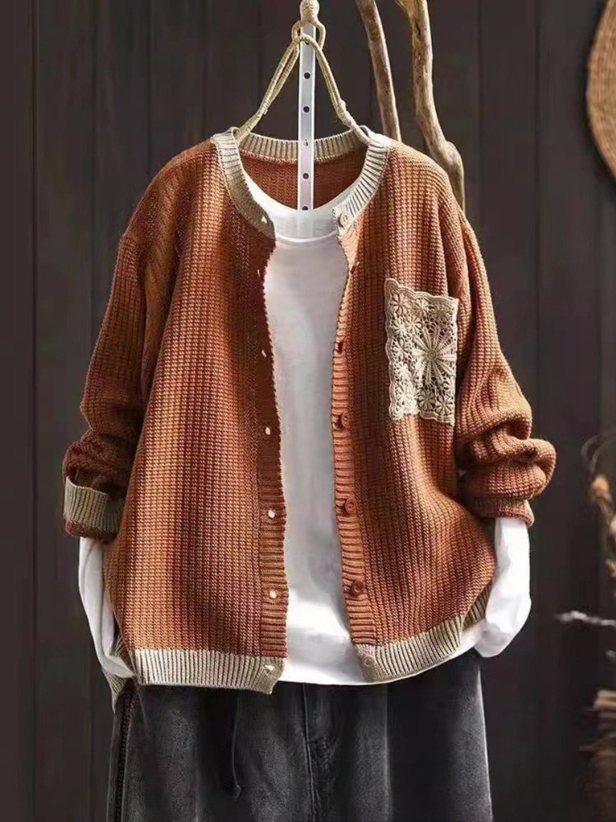Cardigan Décontracté Femme avec Poche 3