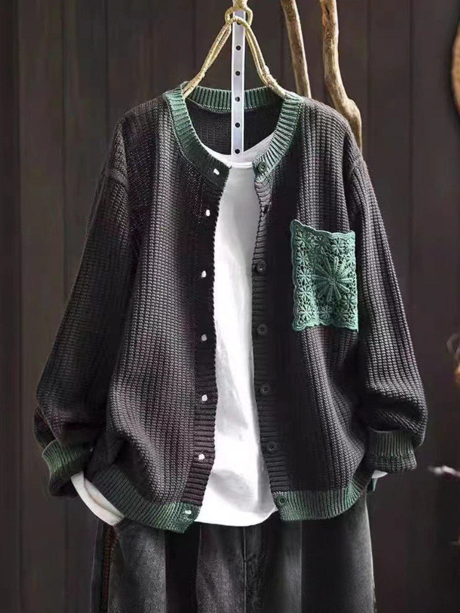 Cardigan Décontracté Femme avec Poche 6