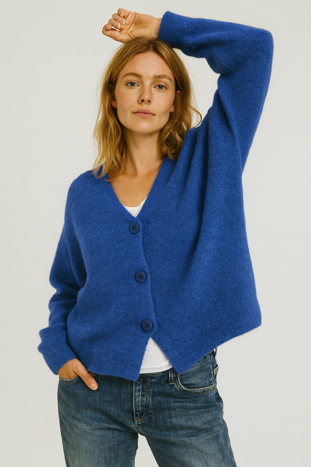 Cardigan Femme Boutonné Printemps 1