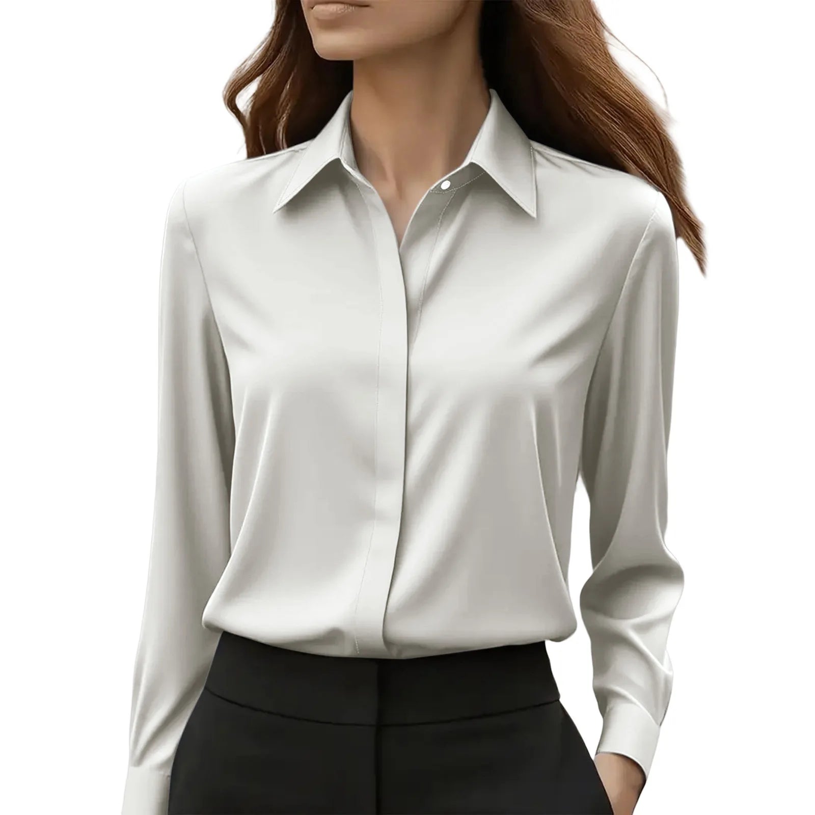 Cardigan Femme à Boutons Classique Manches Longues 6