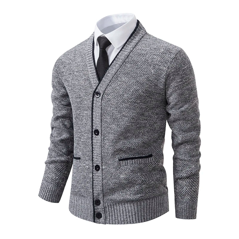 Cardigan Homme Style Classique Confortable pour Toutes Saisons 0