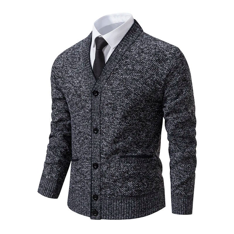 Cardigan Homme Style Classique Confortable pour Toutes Saisons 4