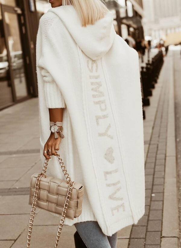 Cardigan Long Femme Élégant 4