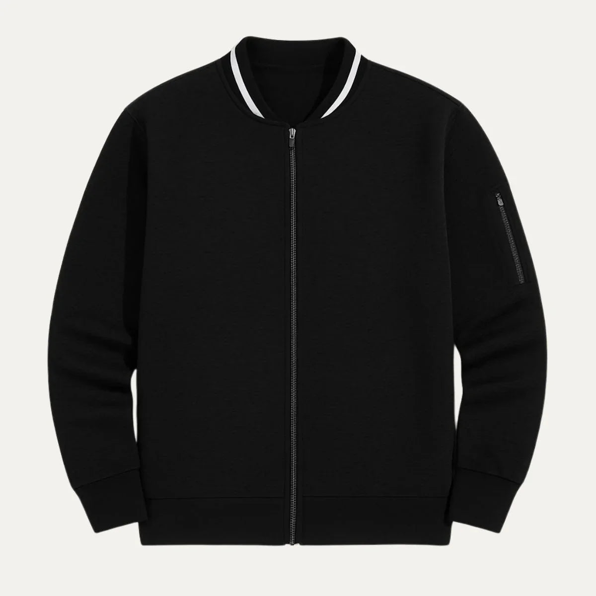 Cardigan Zippé pour Hommes Chic 3