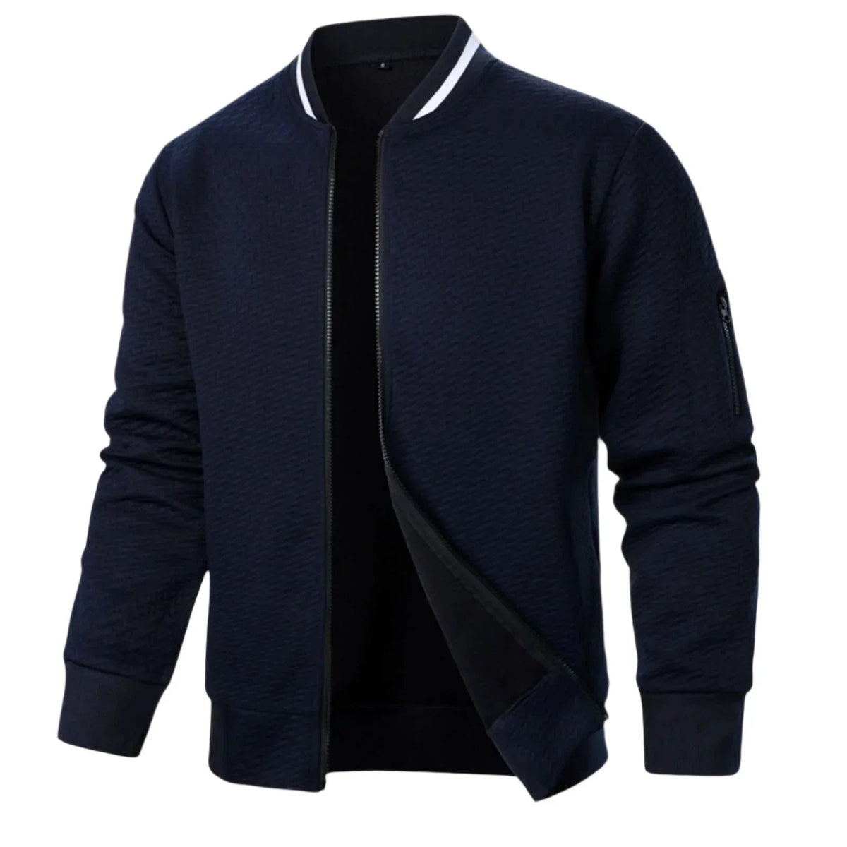 Cardigan Zippé pour Hommes Chic 7