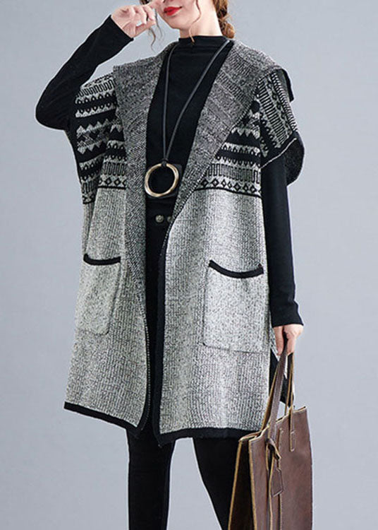 Cardigan à Capuche pour Femmes Style Boho 2