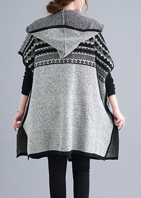 Cardigan à Capuche pour Femmes Style Boho 3