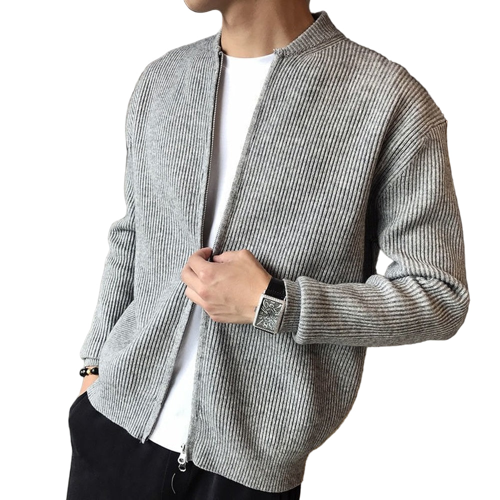Cardigan pour Homme Zippé Classique 0