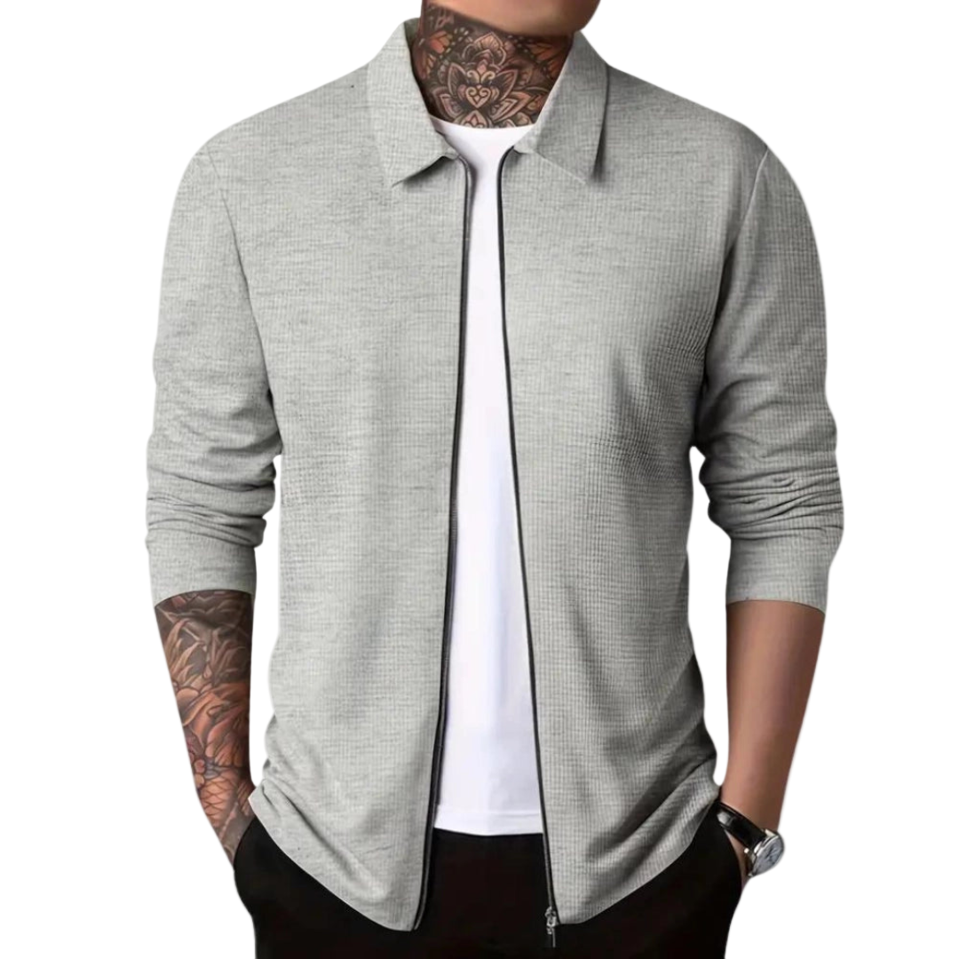 Cardigan pour Hommes Ajustement Slim Style Moderne 0