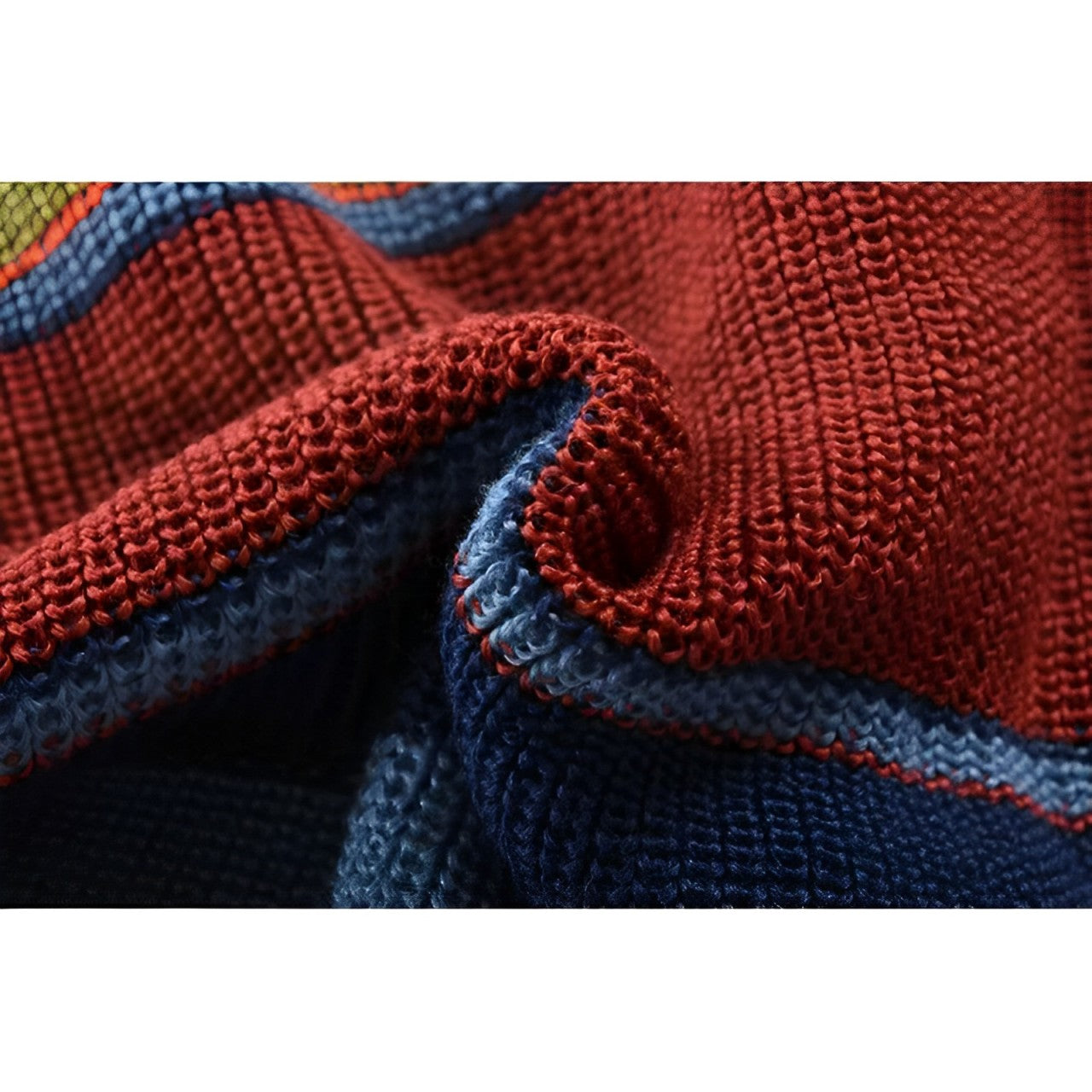 Cardigan pour homme à rayures colorées 6
