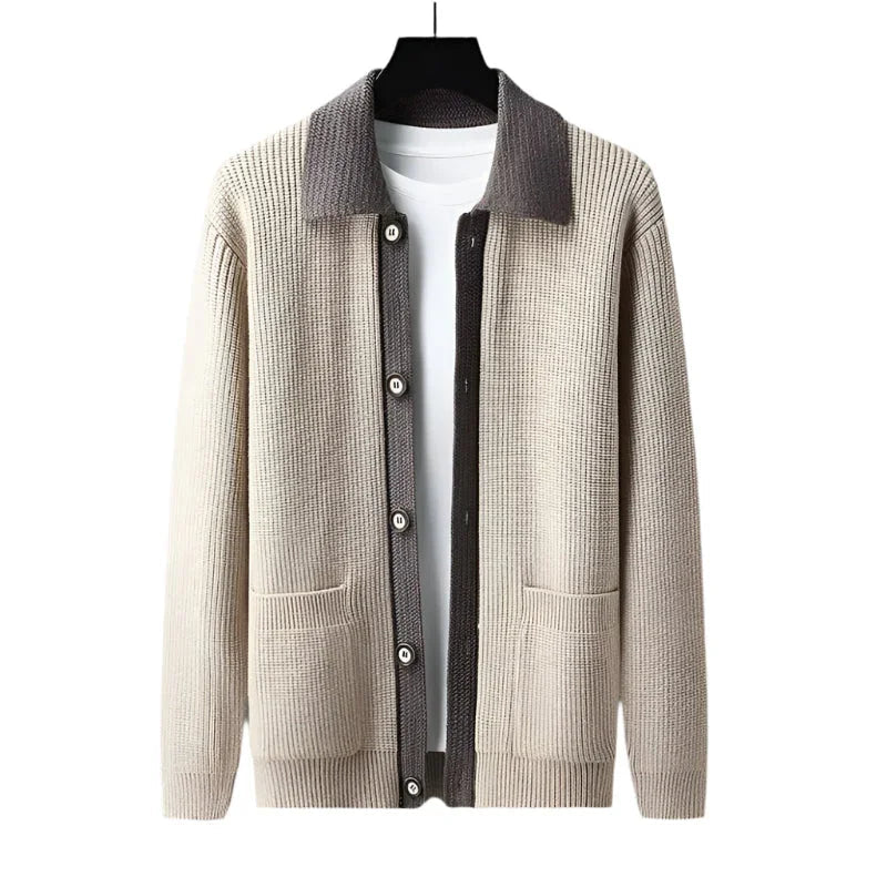 Cardigan pour hommes avec poches 0