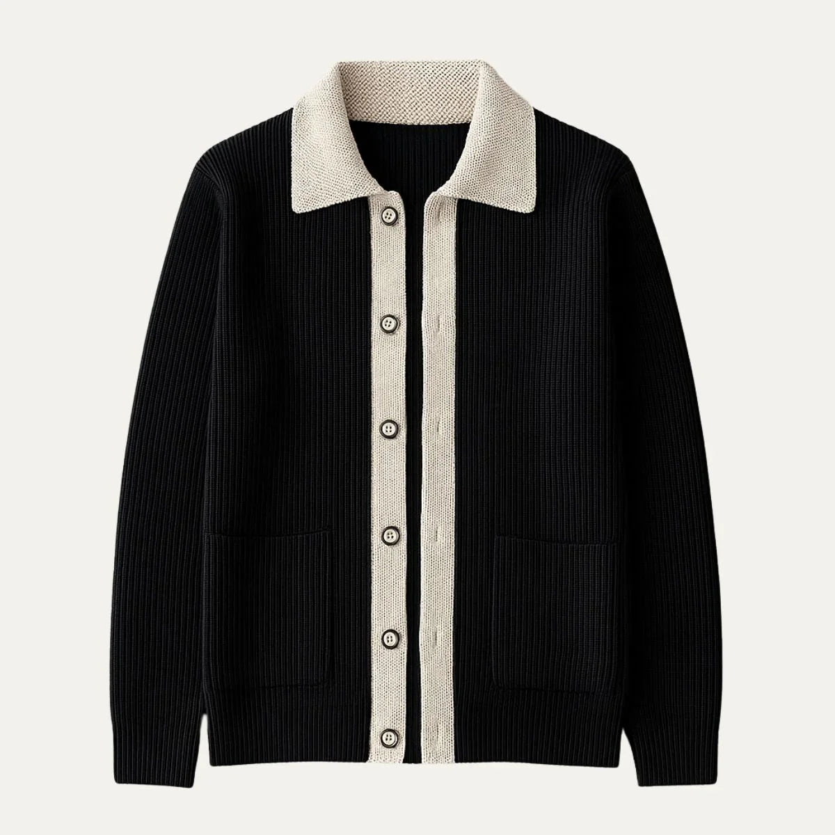 Cardigan pour hommes avec poches 1