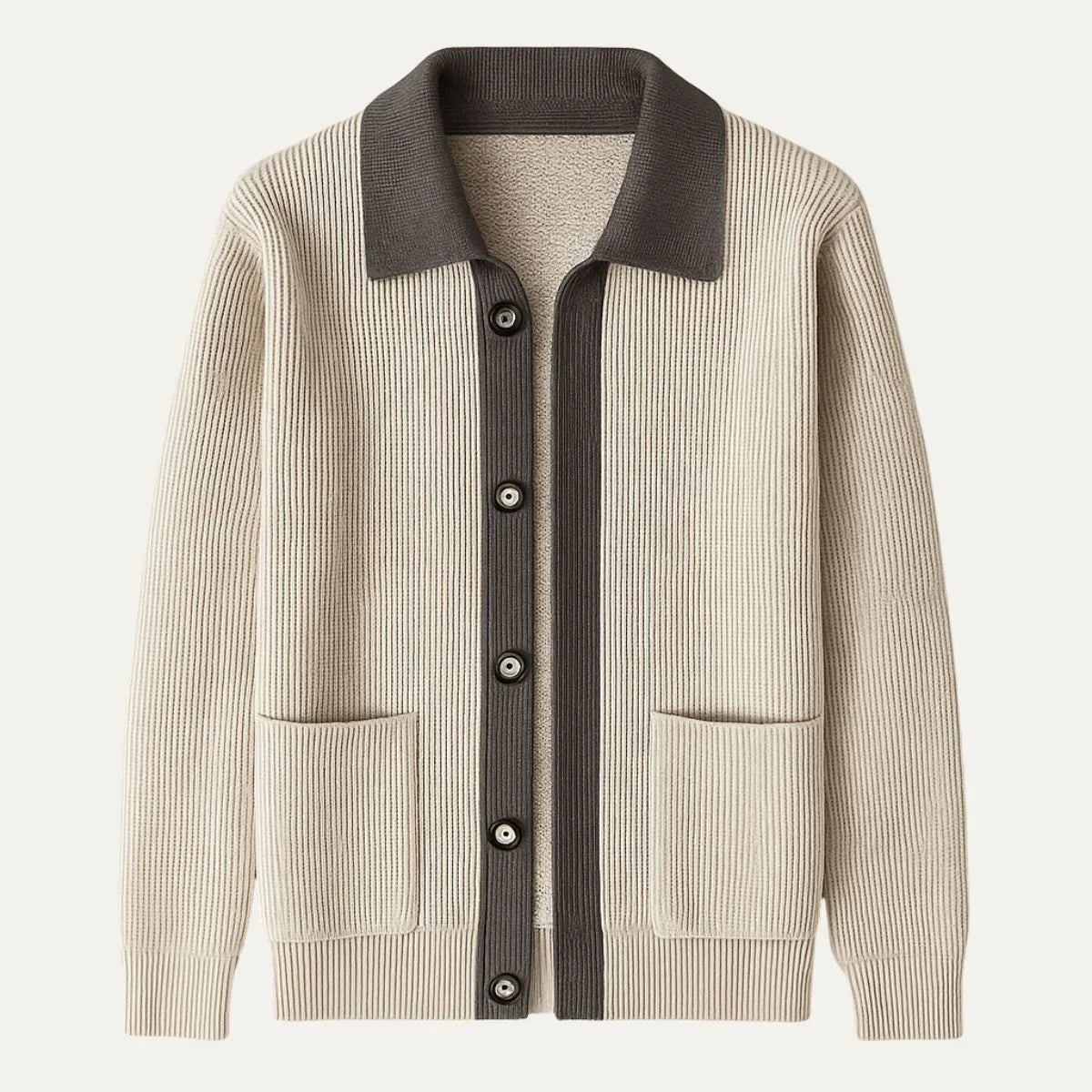 Cardigan pour hommes avec poches 3