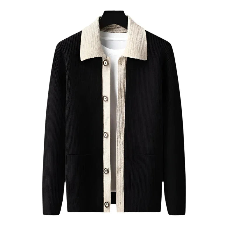 Cardigan pour hommes avec poches 4