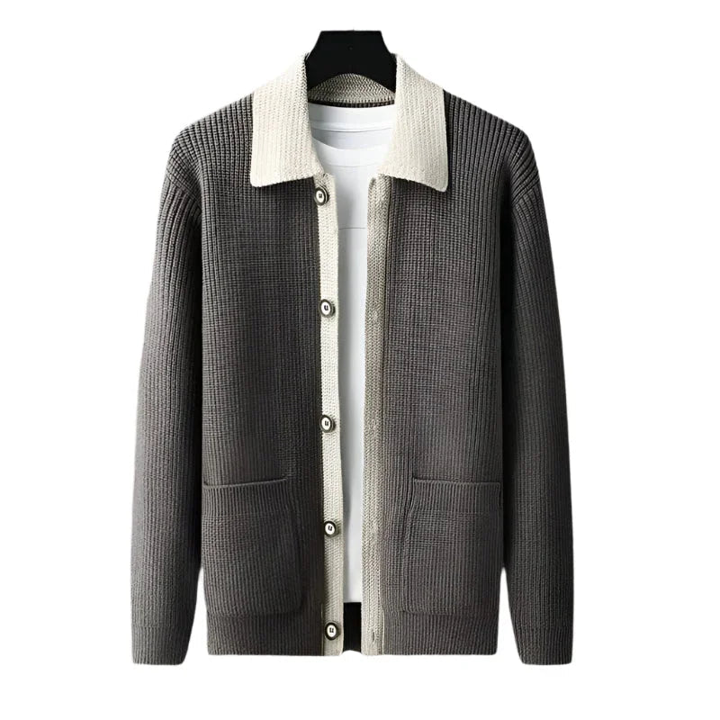 Cardigan pour hommes avec poches 5