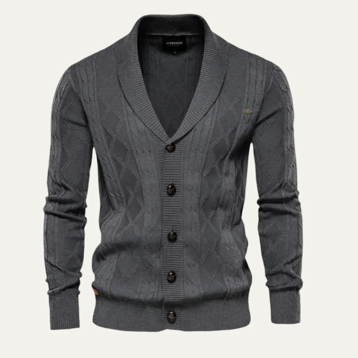 Cardigan pour hommes en style classique 4
