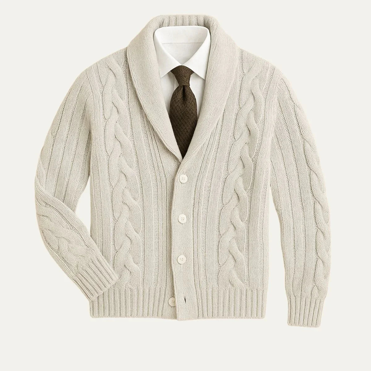 Cardigan pour hommes en tricot 4