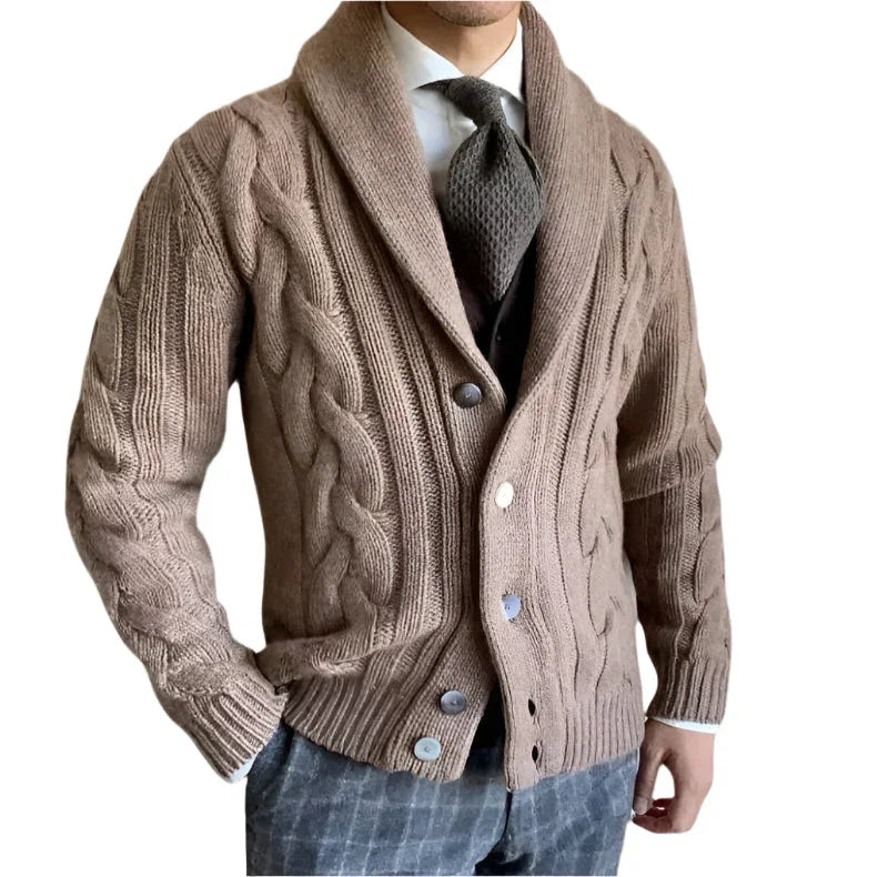 Cardigan pour hommes en tricot 6