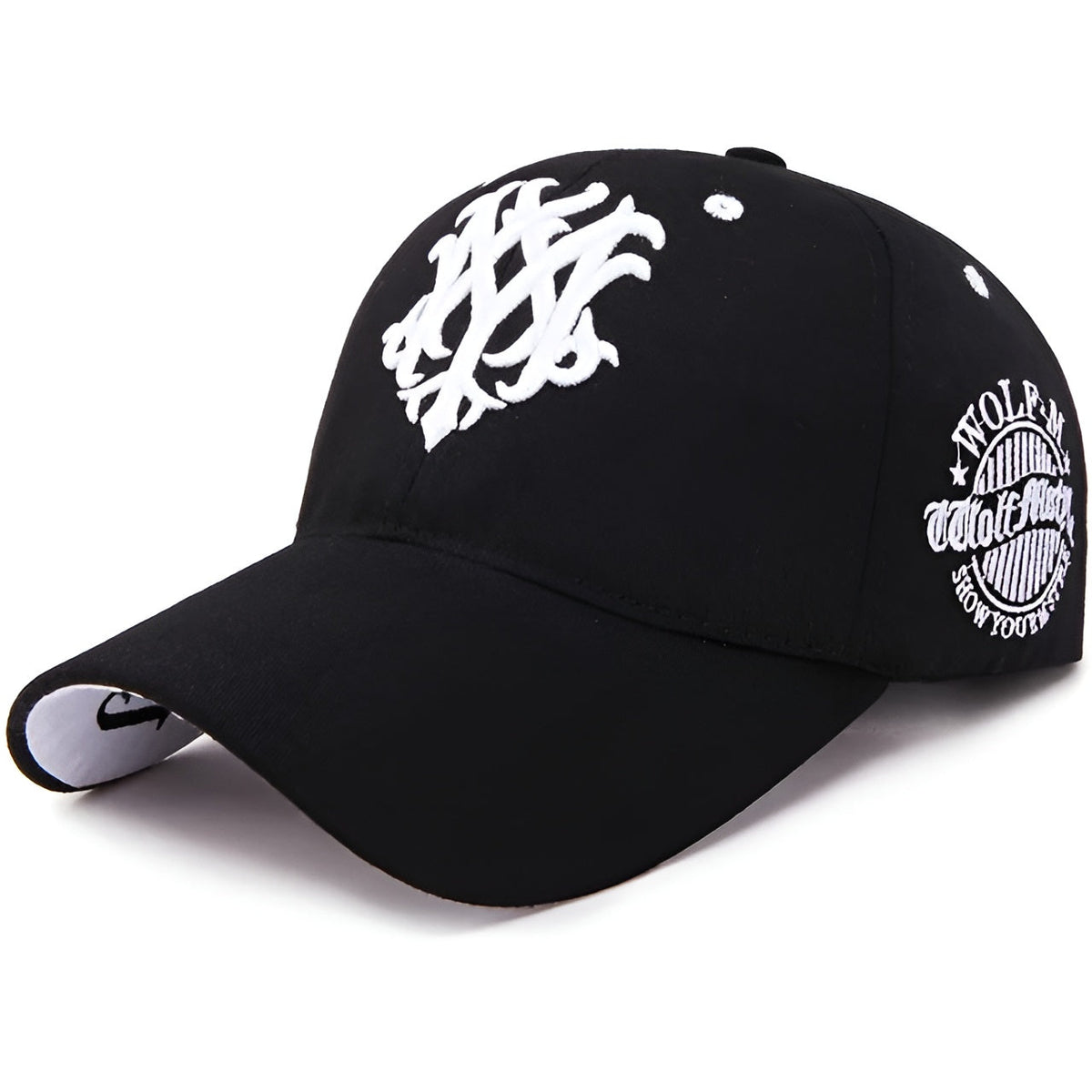 Casquette Brodée Loup Ajustable 8