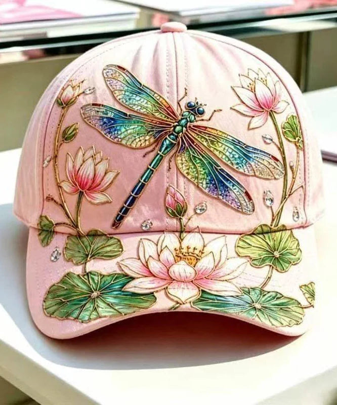Casquette de baseball femme à motif libellule 4