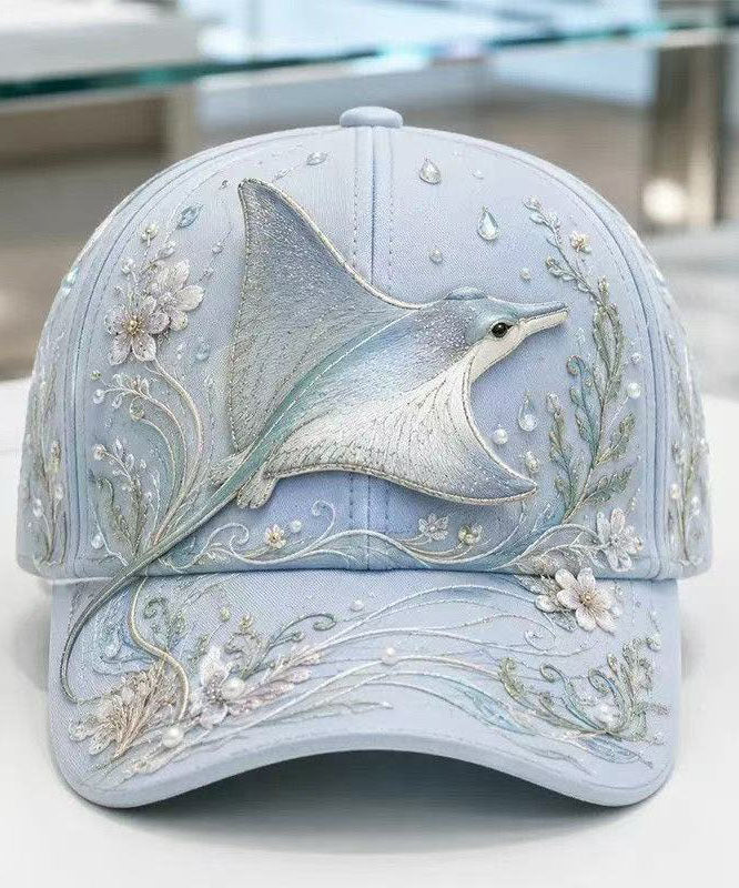 Casquette de baseball pour homme style imprimé océan 2
