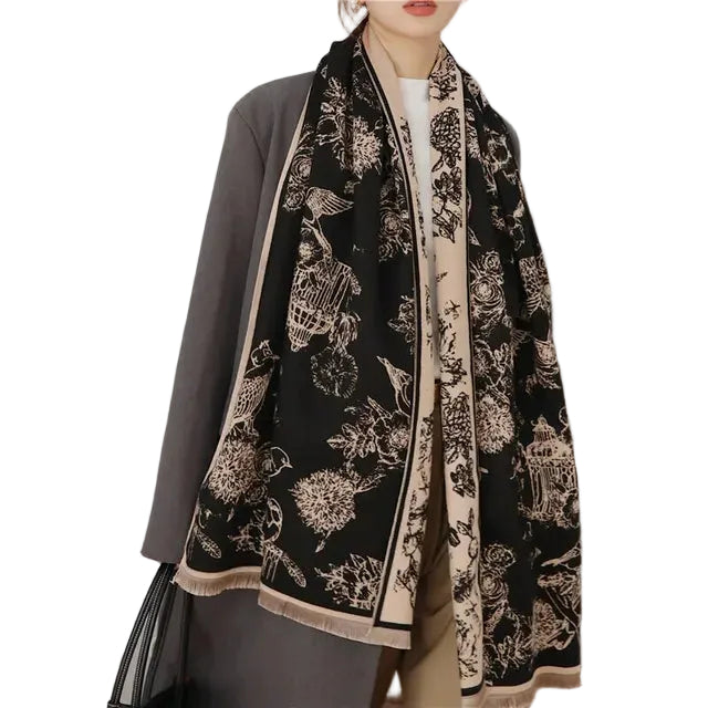 Châle Femme Chaud Chic et Élégant pour Toutes Occasions 0