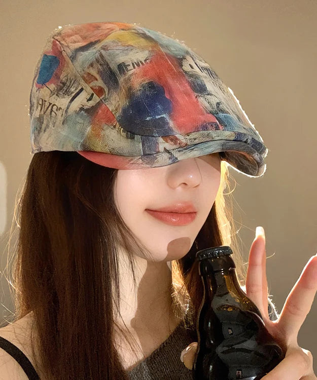 Chapeau Breton Personnalisé Style Graffiti Pour Homme 2