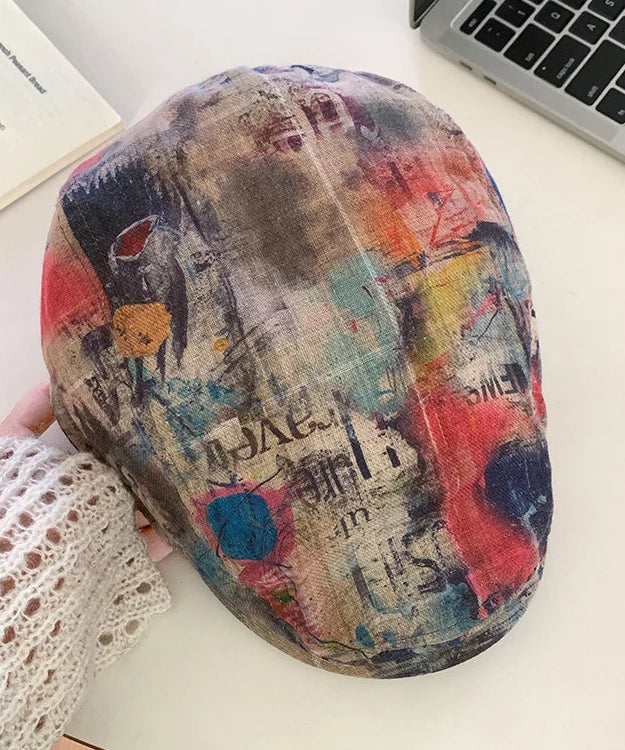 Chapeau Breton Personnalisé Style Graffiti Pour Homme 4