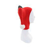 Chapeau de Cosplay Bouffon pour Femme Bicolore Noir et Rouge 4