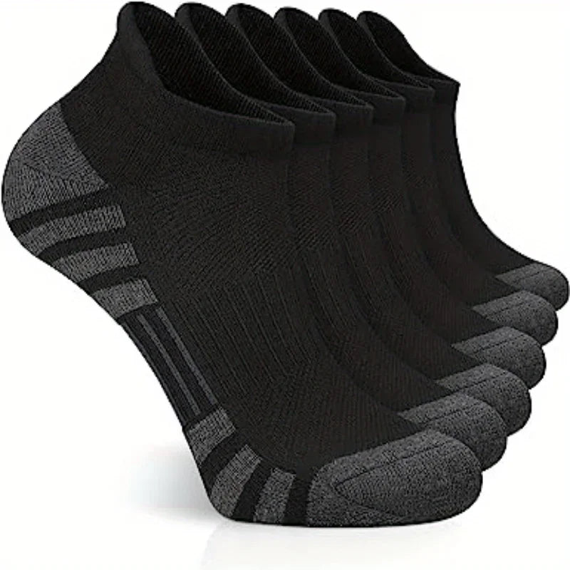 Chaussettes Baskets Unisexes Lot de 6 Respirantes 0
