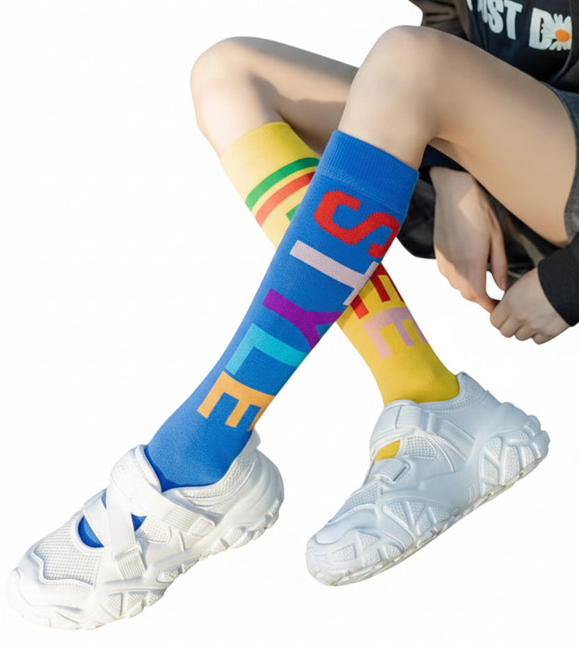 Chaussettes Hautes Filles Style Été 0
