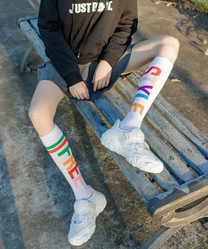 Chaussettes Hautes Filles Style Été 1