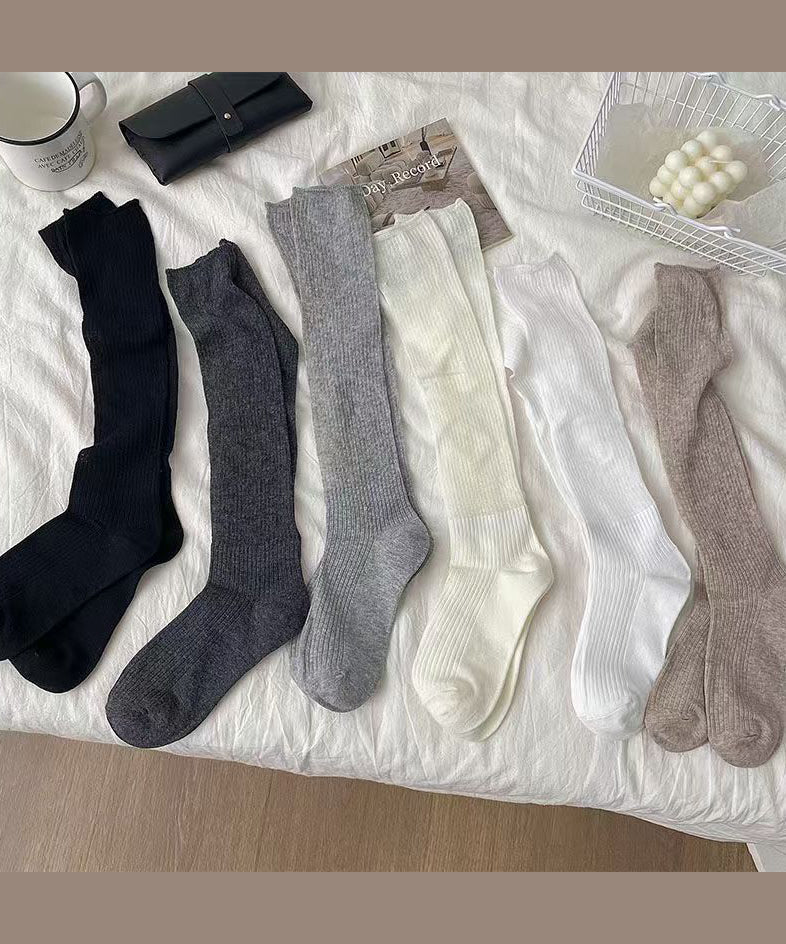 Chaussettes Mi-Hautes d'Été Style Coréen 4