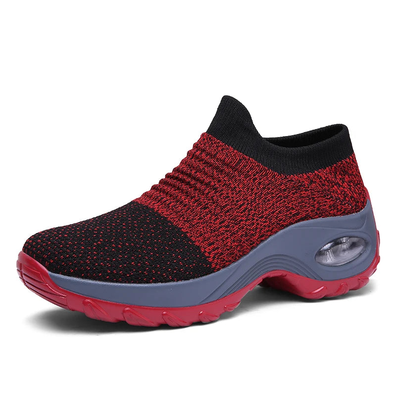 Chaussettes de Sport pour Femmes avec Semelle Épaisse et Coussin d'Air 12