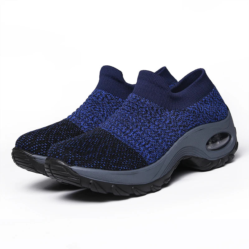 Chaussettes de Sport pour Femmes avec Semelle Épaisse et Coussin d'Air 4