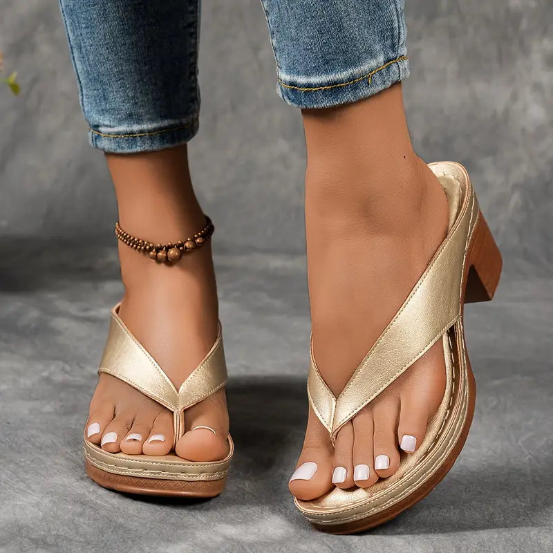 Chaussons Femme À Talon Confortables Design Moderne 1