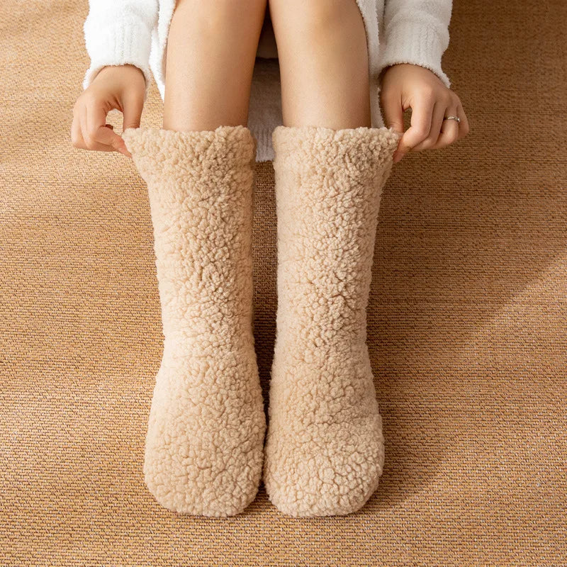 Chaussons Femme Mi-Mollet Confortables 2