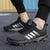 Chaussure Homme Skate Patchwork Respirant en Tissu Synthétique 4