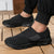 Chaussure de Marche Homme Ajustable Cuir Décontractée 2