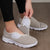 Chaussure de Marche Homme Ajustable Cuir Décontractée 6