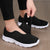 Chaussure de Marche Homme Ajustable Cuir Décontractée 7