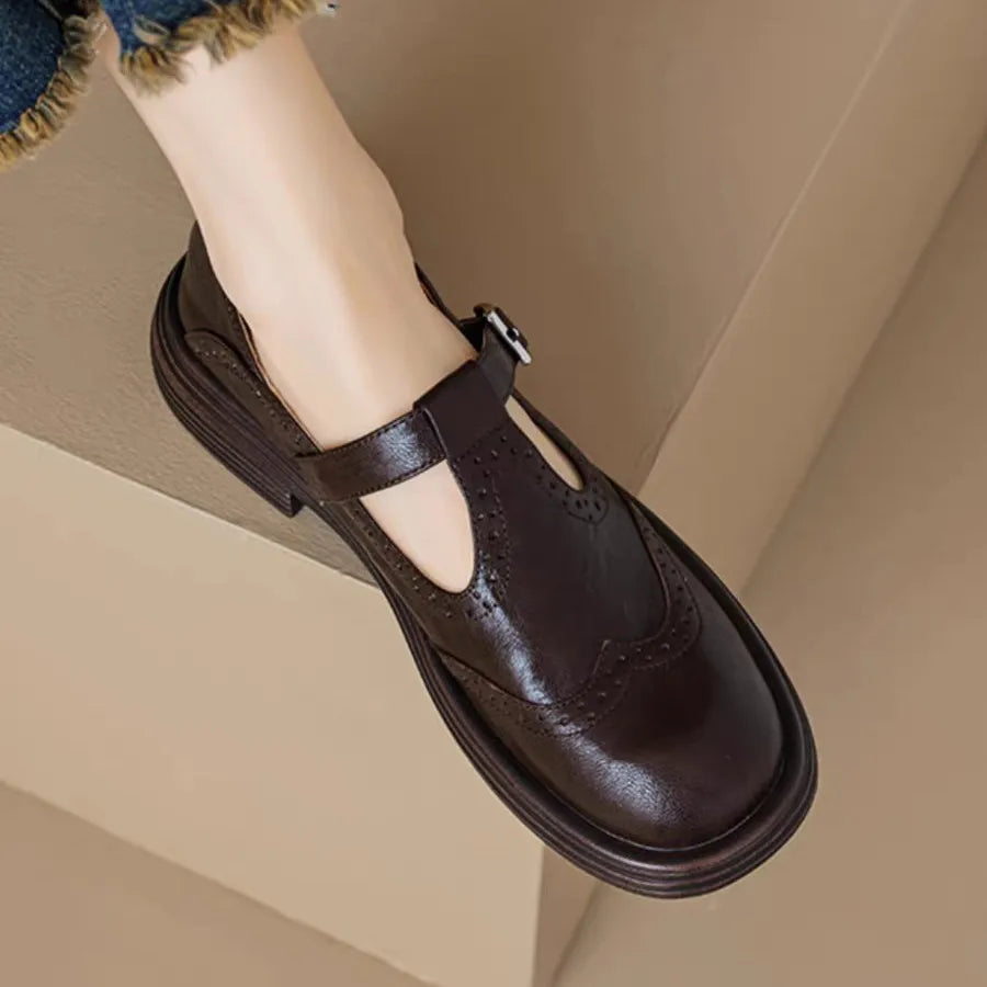 Chaussures Classiques à Bride en T pour Femmes 2
