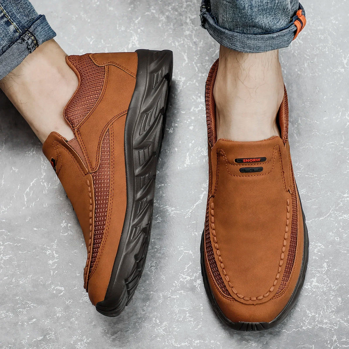 Chaussures Décontractées en Cuir pour Hommes 2