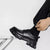 Chaussures Derby Modernes en Cuir pour Homme