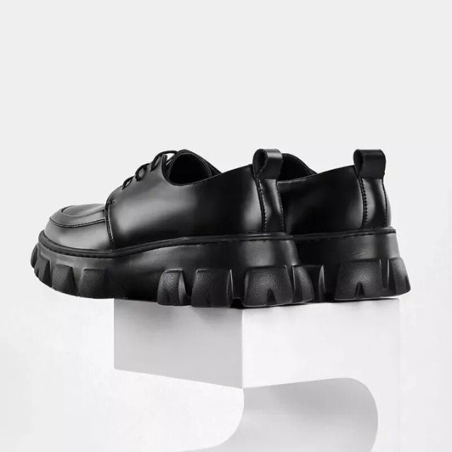 Chaussures Derby Modernes en Cuir pour Homme