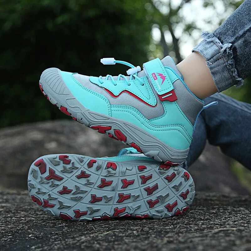 Chaussures Enfant Cuir Confort Semelle Caoutchouc 2