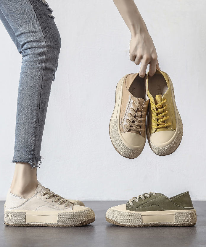 Chaussures Femme Décontractées à Plateforme avec Sangle Croisée 3